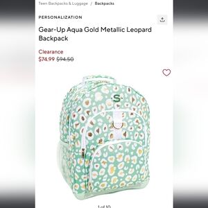 Nwt Pottery Barn teen backpack